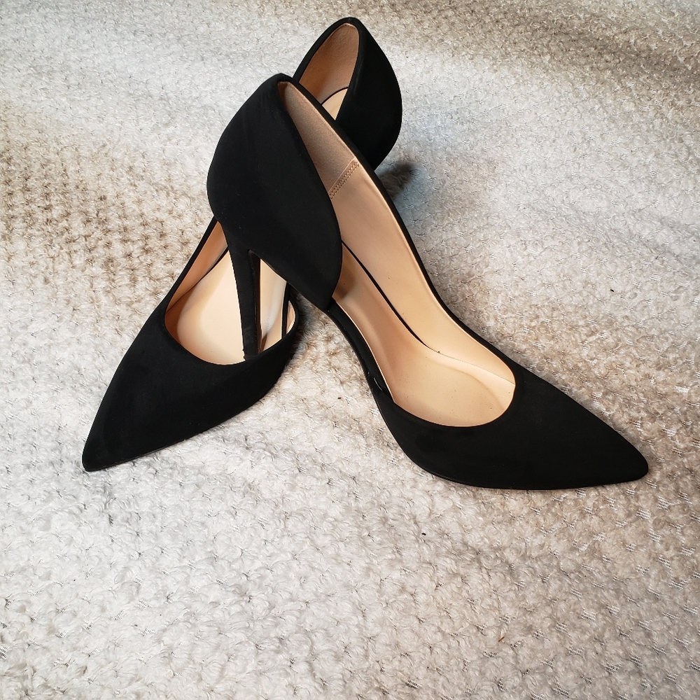 Black heels